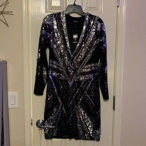 Express dress, prom, date night, sparkly